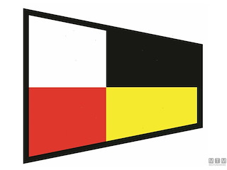 BANDIERA SEGNALE 9 40X60CM
