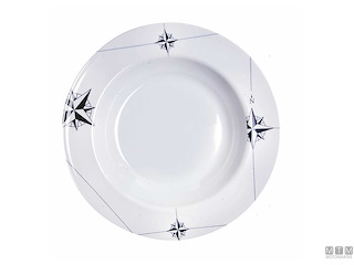 SET PIATTI FONDI ANTISCIVOLO MB NORTHWIND 6 PEZZI