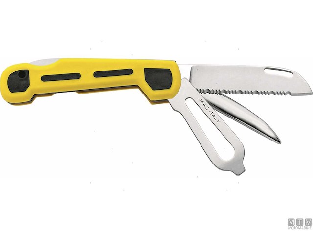 COLTELLO MAC SKIPPER GIALLO 