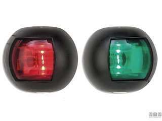 FANALE TR LUCE VERDE 20M NERO 