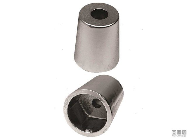 ANODO OGIVA HEX D45MM AL