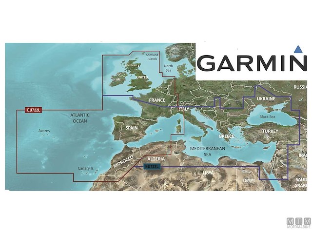 GARMIN BLUECHART G3 VISION VEU723L 