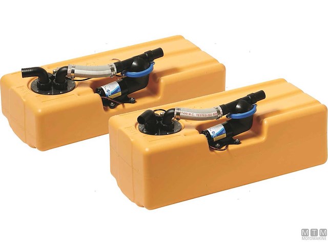 SERBATOIO WASTE JABSCO 61LT FLAT 