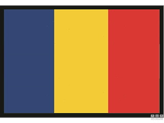 BANDIERA ROMANIA 30X45CM 