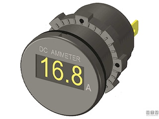 DISPLAY SOCKET AMMETER OLED