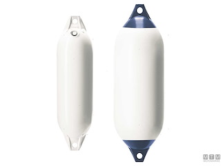 PARABORDO CASTRO F4 BIANCO/BLU L106 CM D22 CM