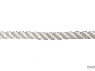 CIMA DA ORMEGGIO AMERICANA IN POLIESTERE BIANCA 13MM 200M