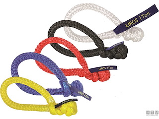 GRILLO IN TRECCIA LIROS SOFT SHACKLE 4MM 500KG BIANCO