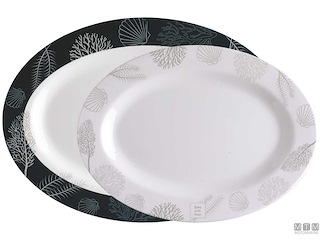 SET PIATTI DA PORTATA OVALI MB LIVING 2 PEZZI