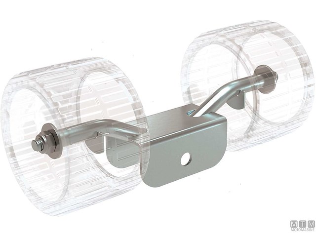 STAFFA RULLO LATERALE DOPPIO 