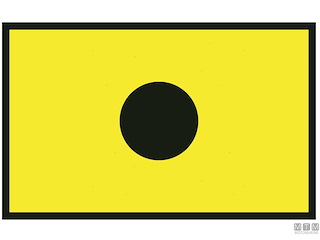 BANDIERA SEGNALE I INDIA 40X60CM 