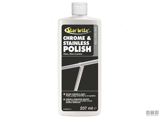 DETERGENTE SB CHROME/STAINLESS 250ML    250 ML
