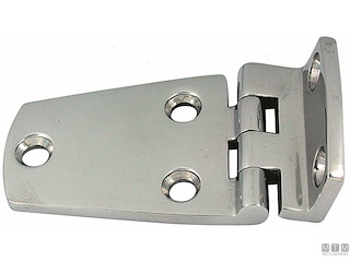 CERNIERA ROBUSTA A SBALZO 37.5MM X 68.5MM H 13.5MM ACCIAIO INOX 316