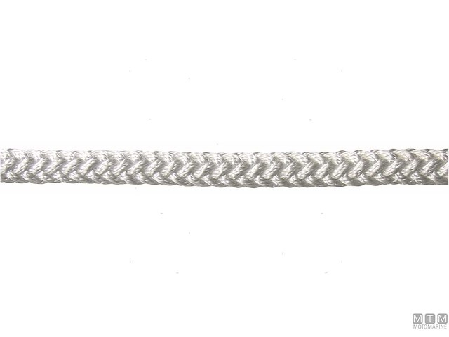 TRECCIA SQUARELINE EVO IN POLIESTERE BIANCA 24MM 100M