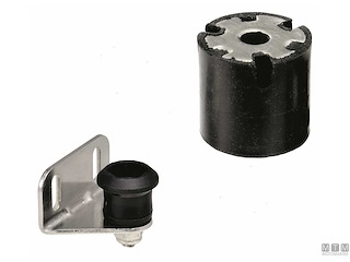 ARRESTO A SPINTA SNAP-SIDE D21MM H20MM CON ATTACCO REGOLABILE