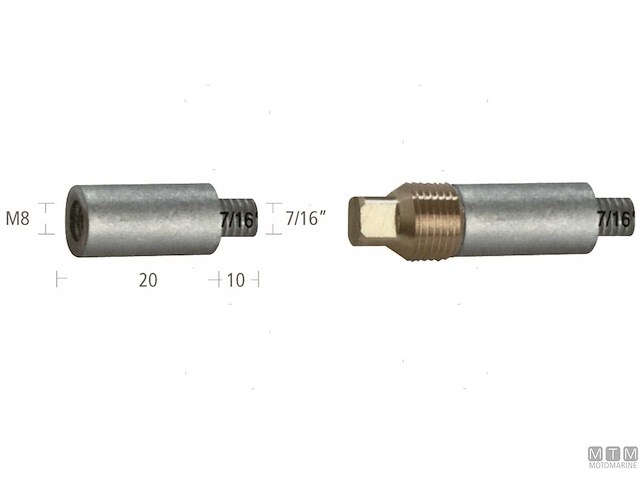ANODO BARROTTO+TAPPO S VOLVO ZN 