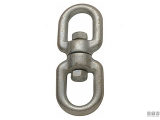 GIRELLA OCCHIO/OCCHIO D19MM IN ACCIAIO ZINCATO A CALDO