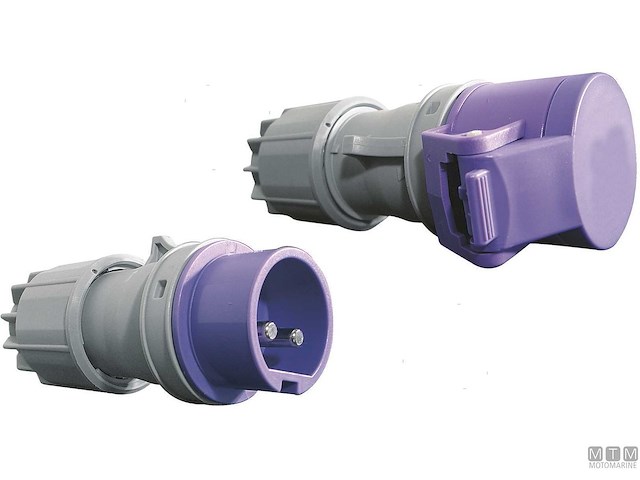 PRESA MOBILE 2P 12/24V 16A IP44 