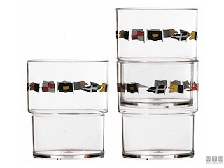 SET BICCHIERI STACK MB REGATA