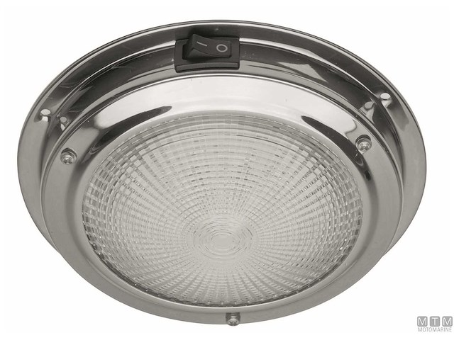 PLAFONIERA CLASSIC 12V D110MM INOX