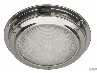 PLAFONIERA LED CLASSIC 12V D110MM INOX