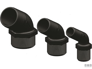 PORTAGOMMA 120° FILETTATO 1"1/2 X 38