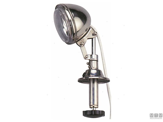 FARO ALOGENO CABINA INOX 12V
