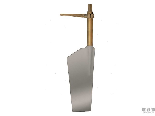 PALA TIMONE TIPO P11 IN ACCIAIO INOX 520X260MM