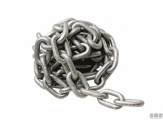 SPEZZONE CATENA IN ACCIAIO ZINCATO G40 D12MM 2M