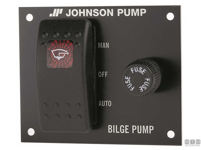 PANNELLO POMPA SENTINA JOHNSON 12V 