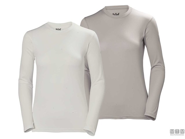 *MAGLIETTA HH TECH CREW DONNA GRIGIO S