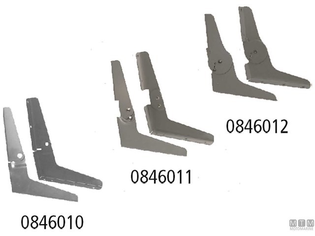 CERNIERE SEDILE 254X203MM NO PINCH ALU
