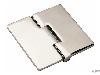 CERNIERA A FILO 70MM X 65MM IN ACCIAIO INOX 316