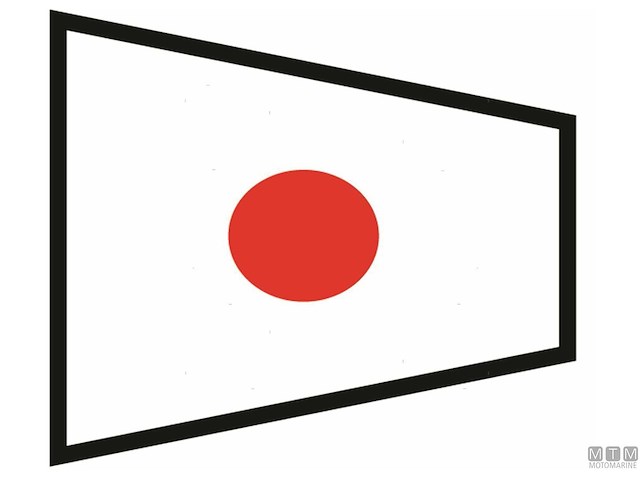 BANDIERA SEGNALE 1 40X60CM 