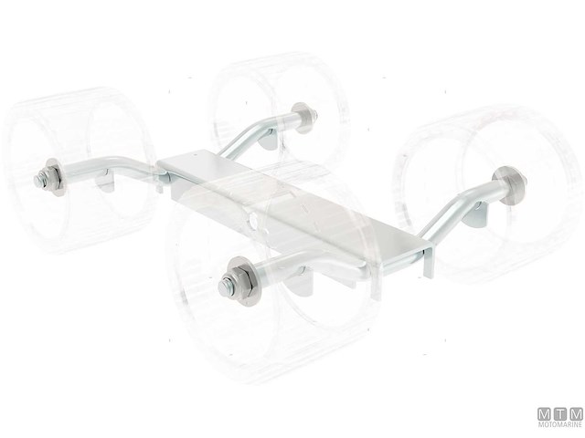 STAFFA RULLO LATERALE QUADRUPLO 