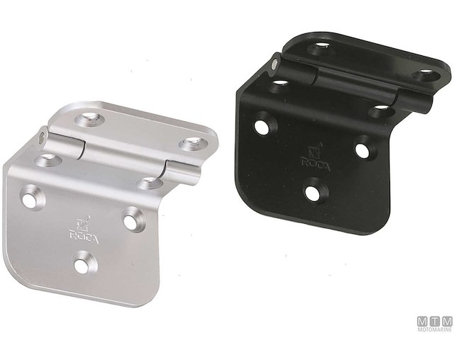 CERNIERA SUPPORTO ROCA RAKEGO 55MM X 60MM IN ALLUMINIO NERO