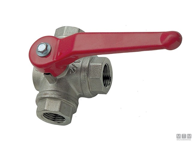 VALVOLA A SFERA HD A 3 VIE 3/4" 