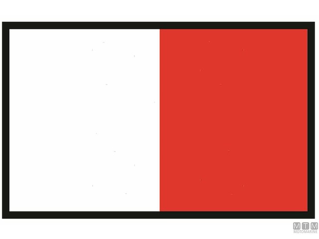 BANDIERA SEGNALE H HOTEL 40X60CM 