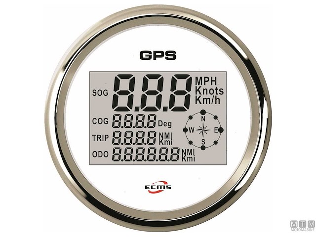 CONTANODI GPS WHITE CHROME