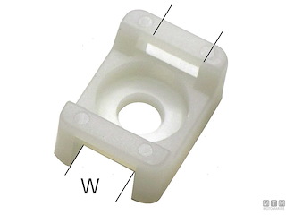 SUPPORTO SELLA CAVO 4,8x3,7MM 100PZ 