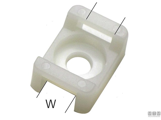 SUPPORTO SELLA CAVO 4,8x3,7MM 100PZ 