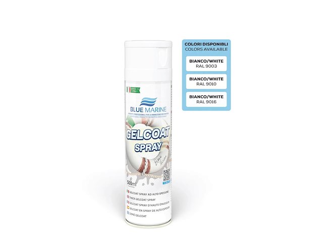 Gelcoat Spray Blue Marine  RAL 9016