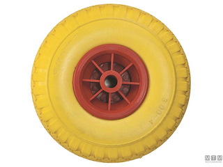 RUOTA CARRELLO ANTIFORATURA PU D260MM 