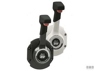 COMANDO MONOLEVA DOPPIA AZIONE ULTRAFLEX B110W-TRIM PER PARATIA