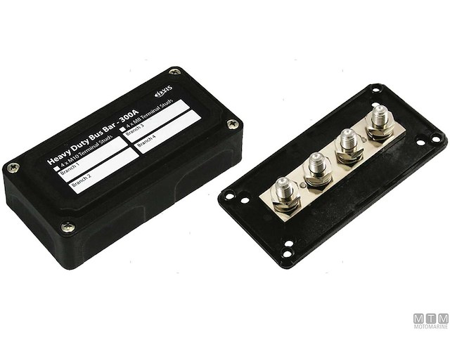 BARRA CONNESSIONE 300A P4M10 BOX NERO