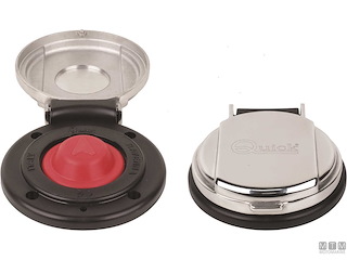 COMANDI QUICK A PIEDE INOX NERO 