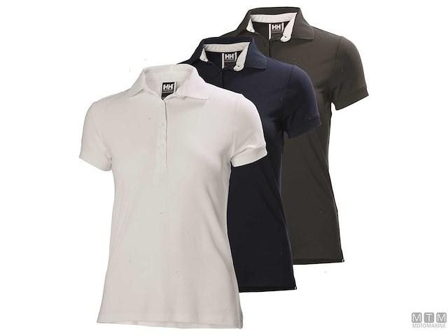 POLO HELLY HANSEN DONNA CREWLINE 001 BIANCO XS