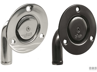 SFIATO CURVO 90°ROCA CE D16MM INOX 