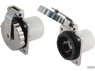 PRESA QUADRA MARINCO 16A INOX