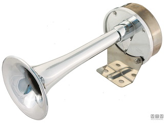 TROMBA SINGOLA AA 12V L270MM CHR